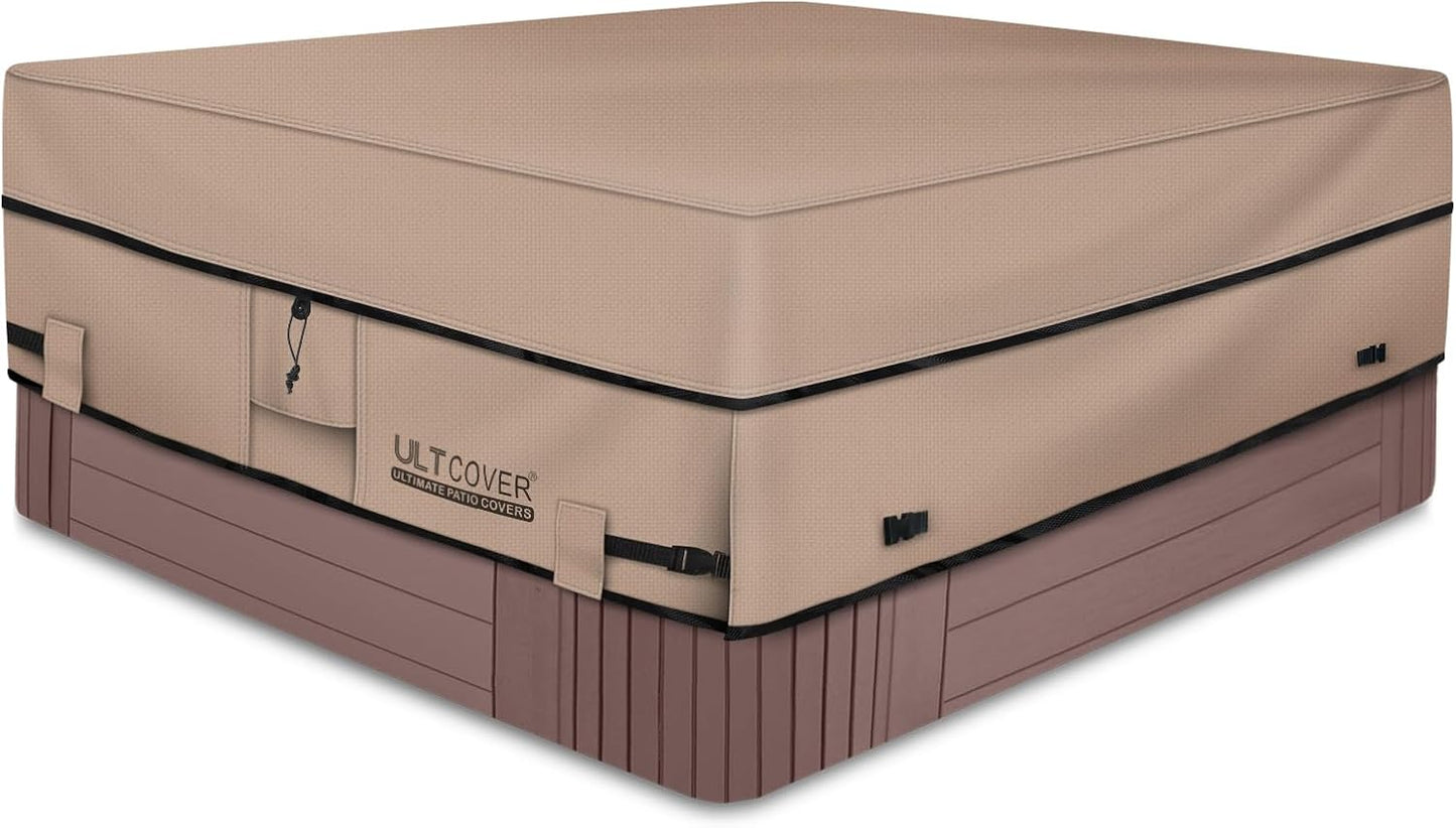 Waterproof 600D Polyester Square Hot Tub Cover