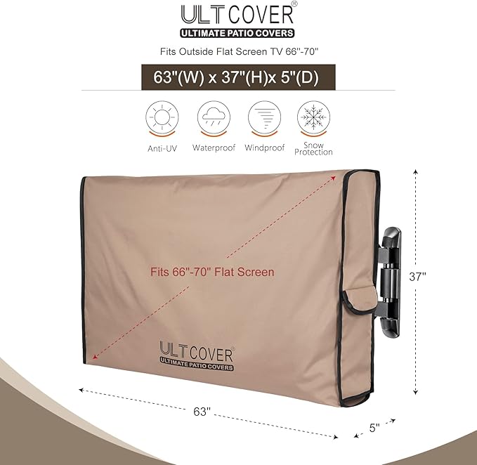 Waterproof Outdoor TV Cover