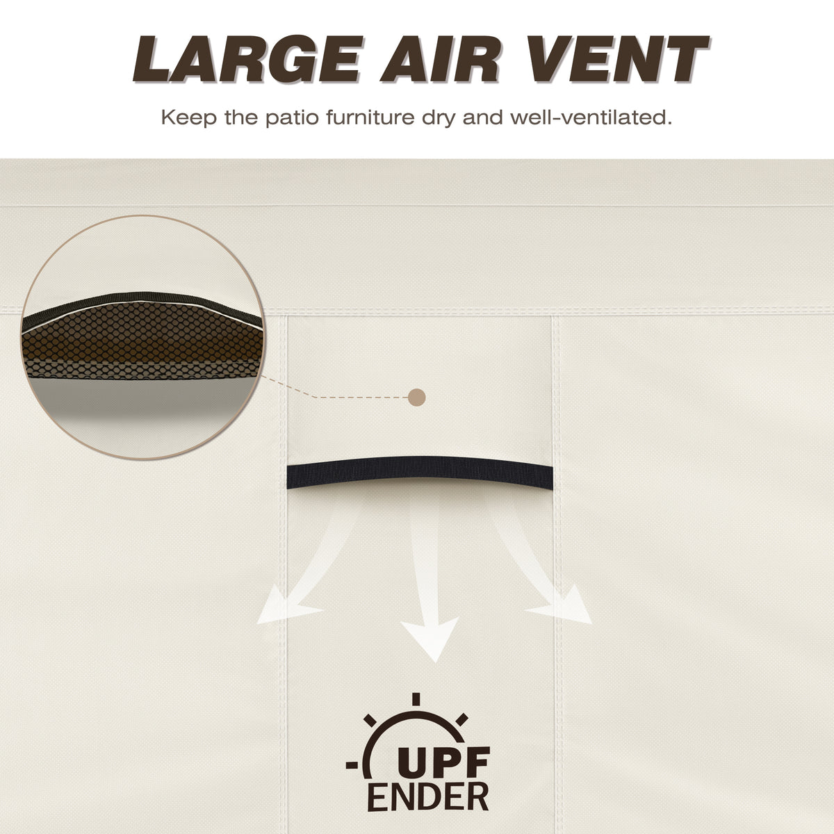 450D Patio Dining Set Cover
