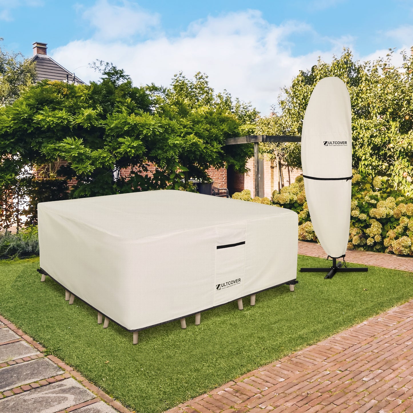 Patio Umbrella Cover 7.5'-11.5'