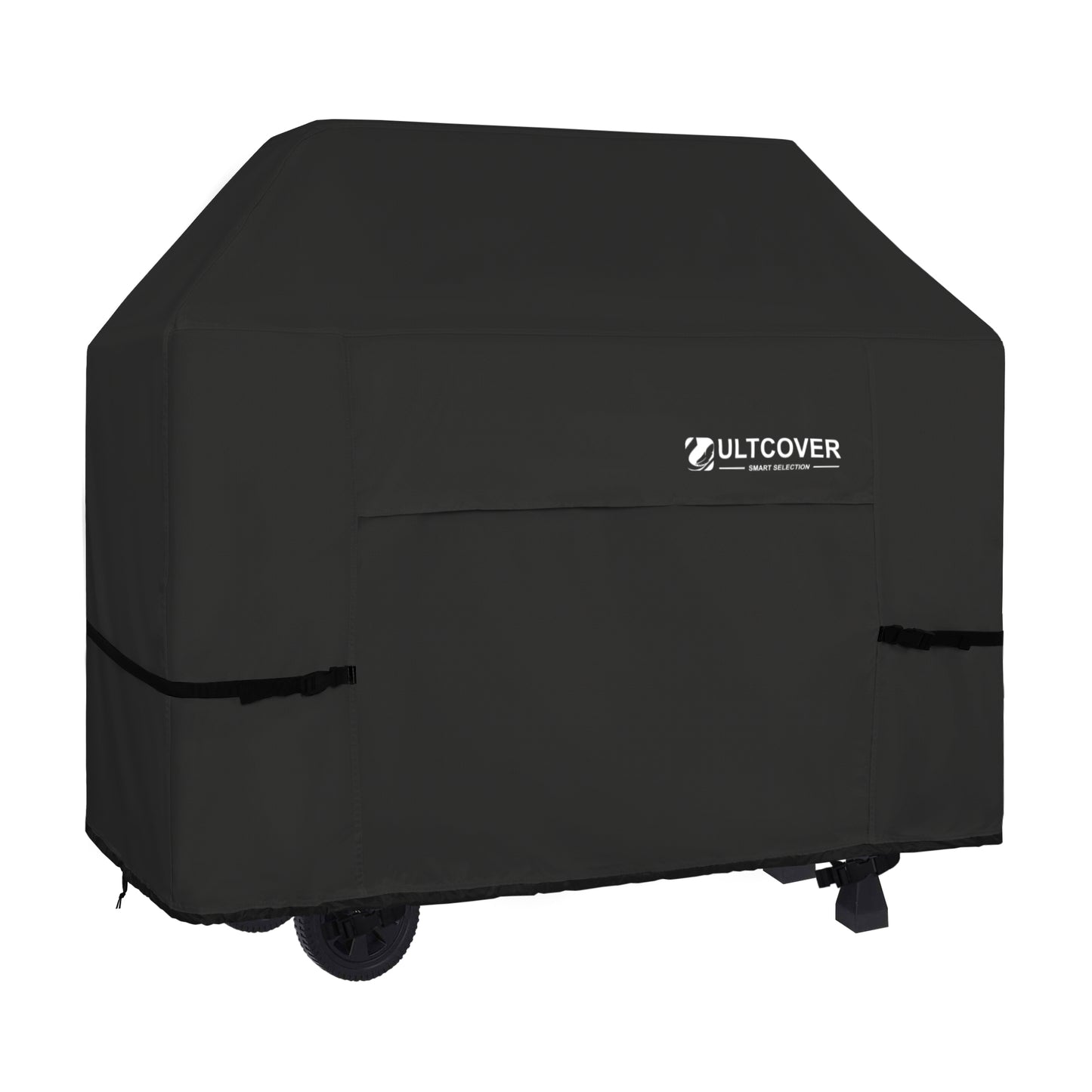 Black grill cover with 'ULTCOVER' logo black
