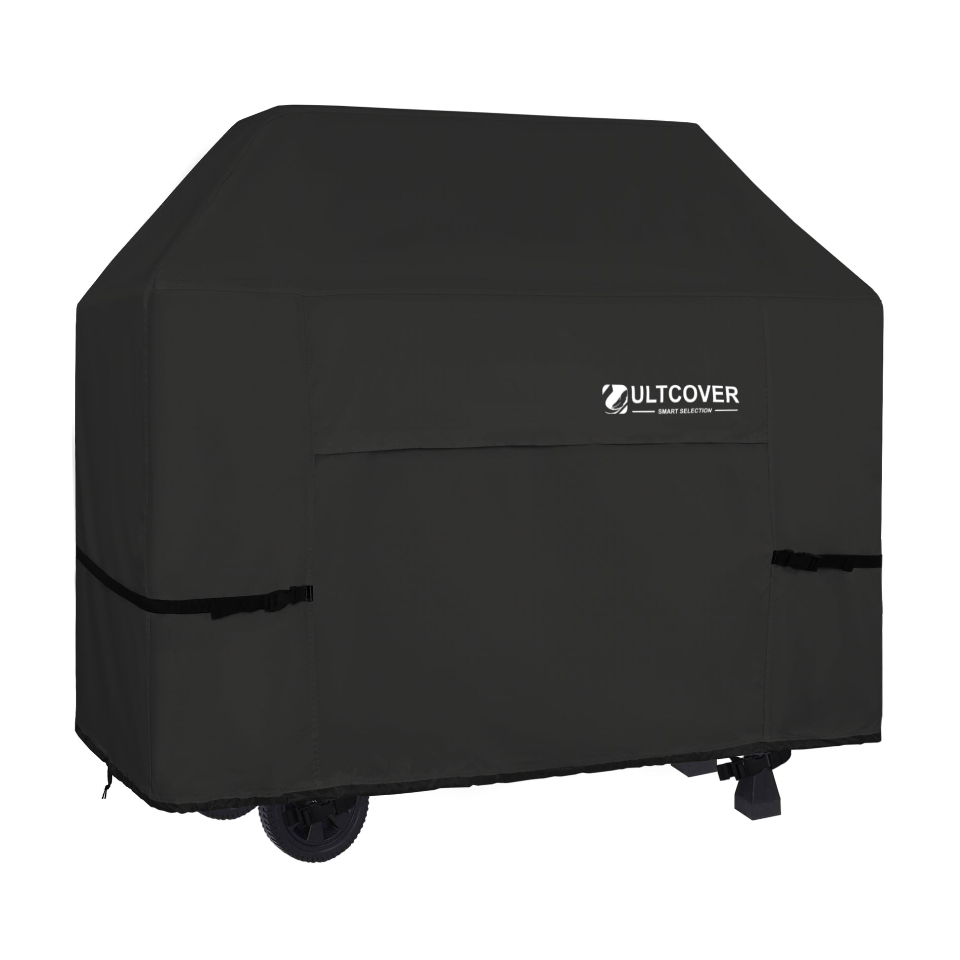 Black grill cover with 'ULTCOVER' logo black