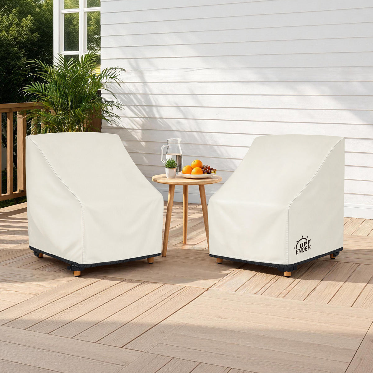 UPFENDER | 450D 2 Pack Outdoor Rocking Chair Covers