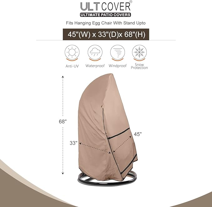 Patio Hanging Egg Chair Cover